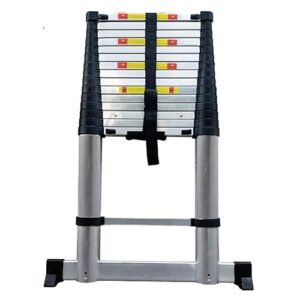 Supplier of 15 Steps Extendable Aluminum Telescopic Ladder in UAE